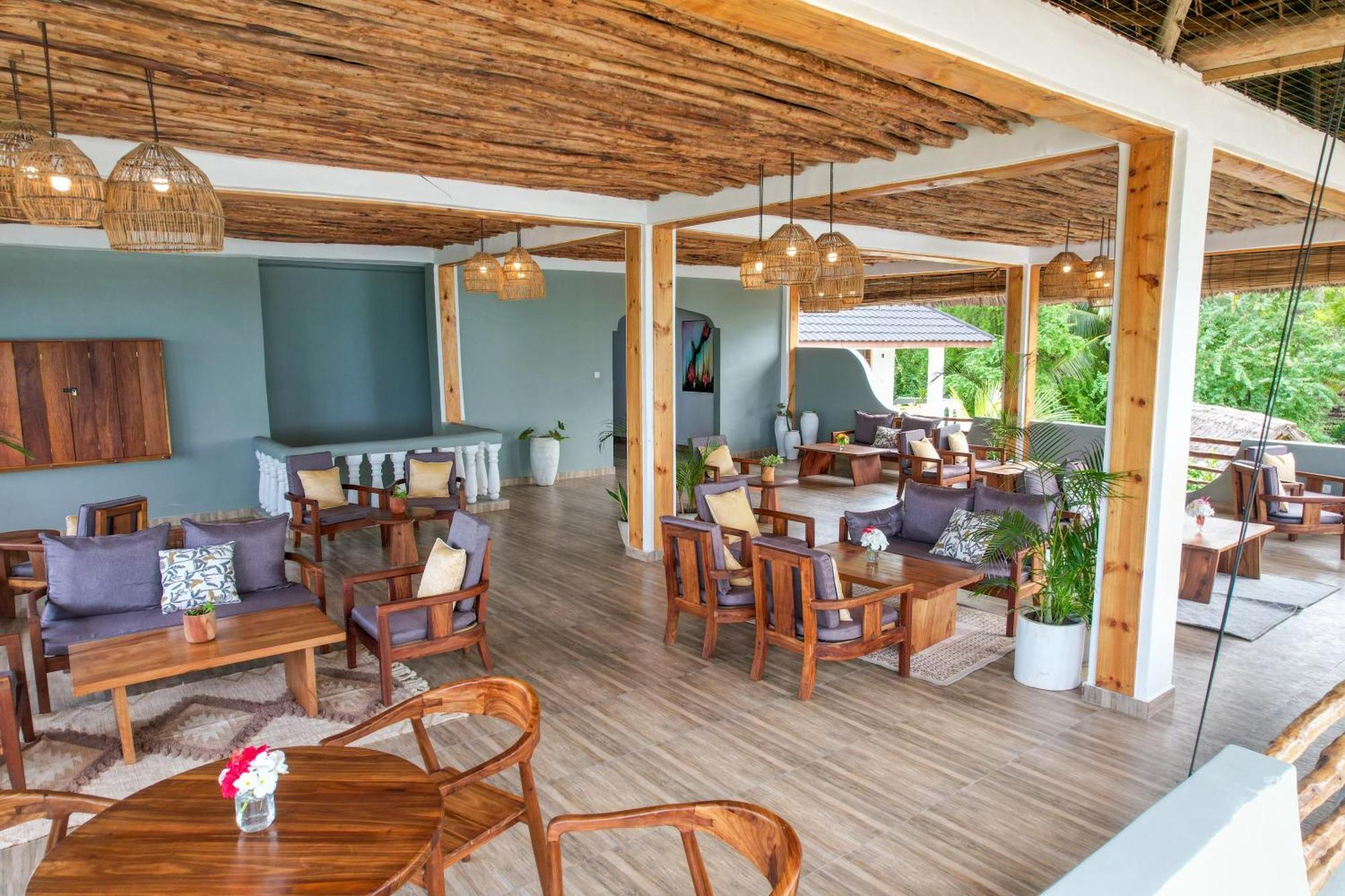 Mnana Beach Bungalows Làng Làng Pingwe Ngoại thất bức ảnh