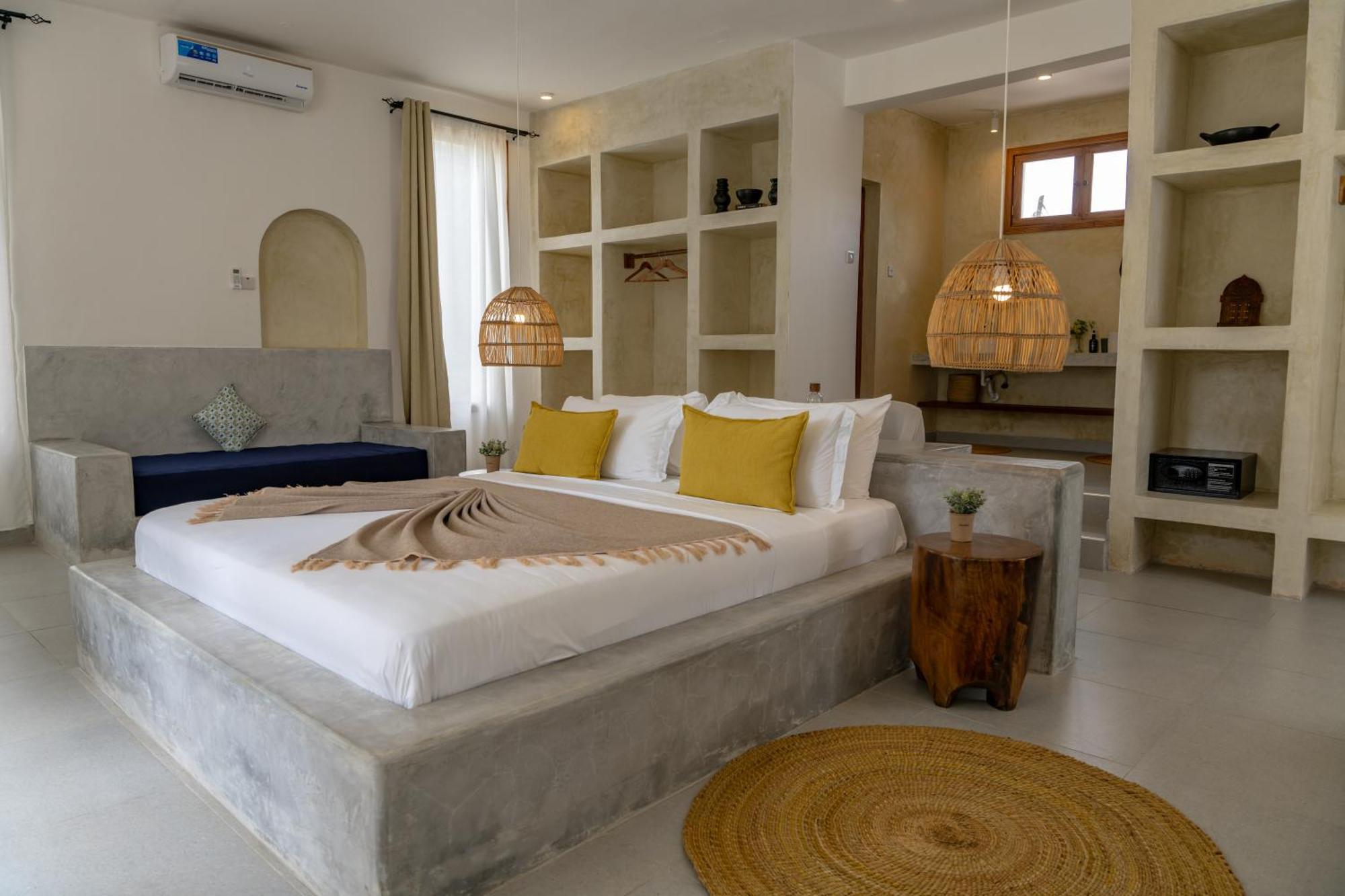 Mnana Beach Bungalows Làng Làng Pingwe Ngoại thất bức ảnh